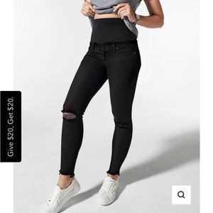Blanqi Black Postpartum Jeans